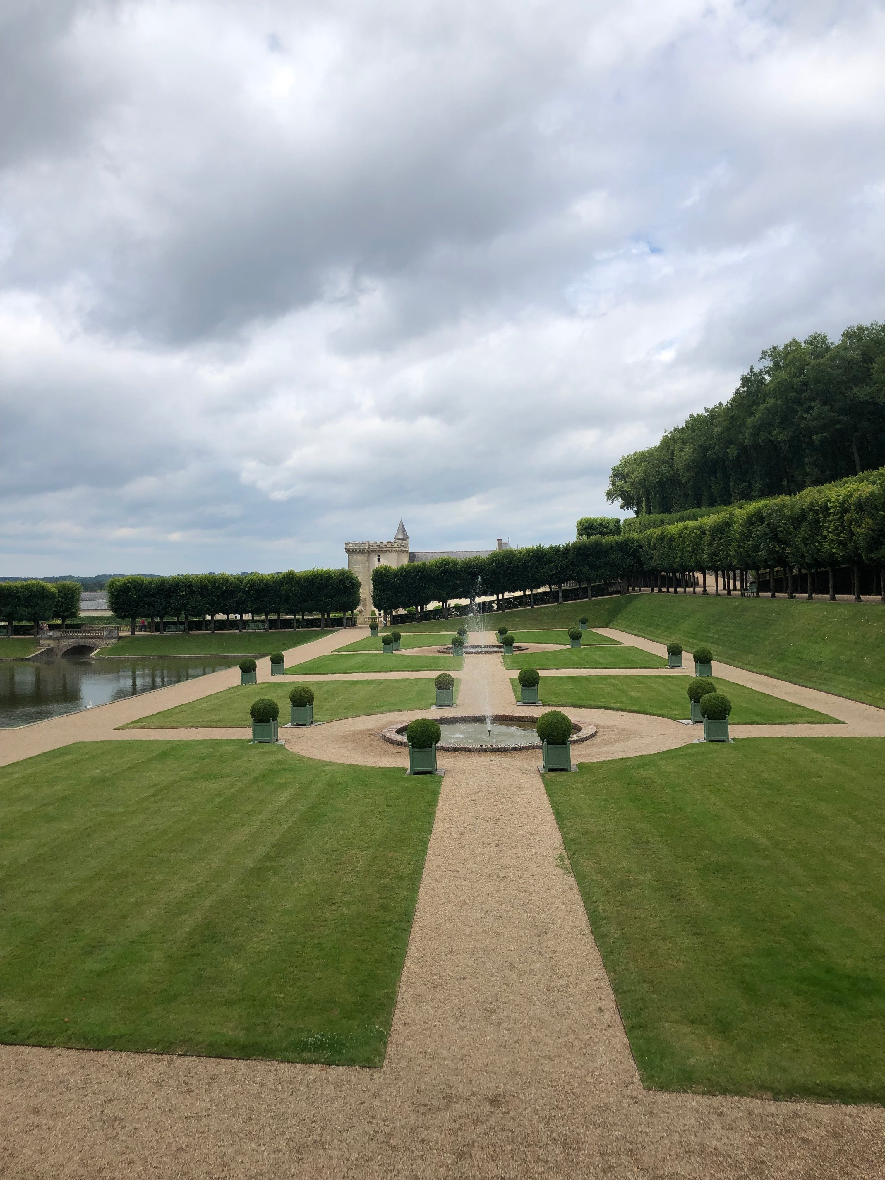 仏ロワール渓谷でもお城、お城、お城、英国とは違い曲線が多くて可愛い