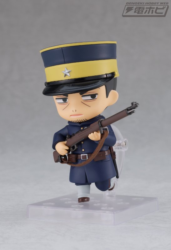 TVアニメ『ゴールデンカムイ』より、月島軍曹、鯉登少尉がねんどろいど