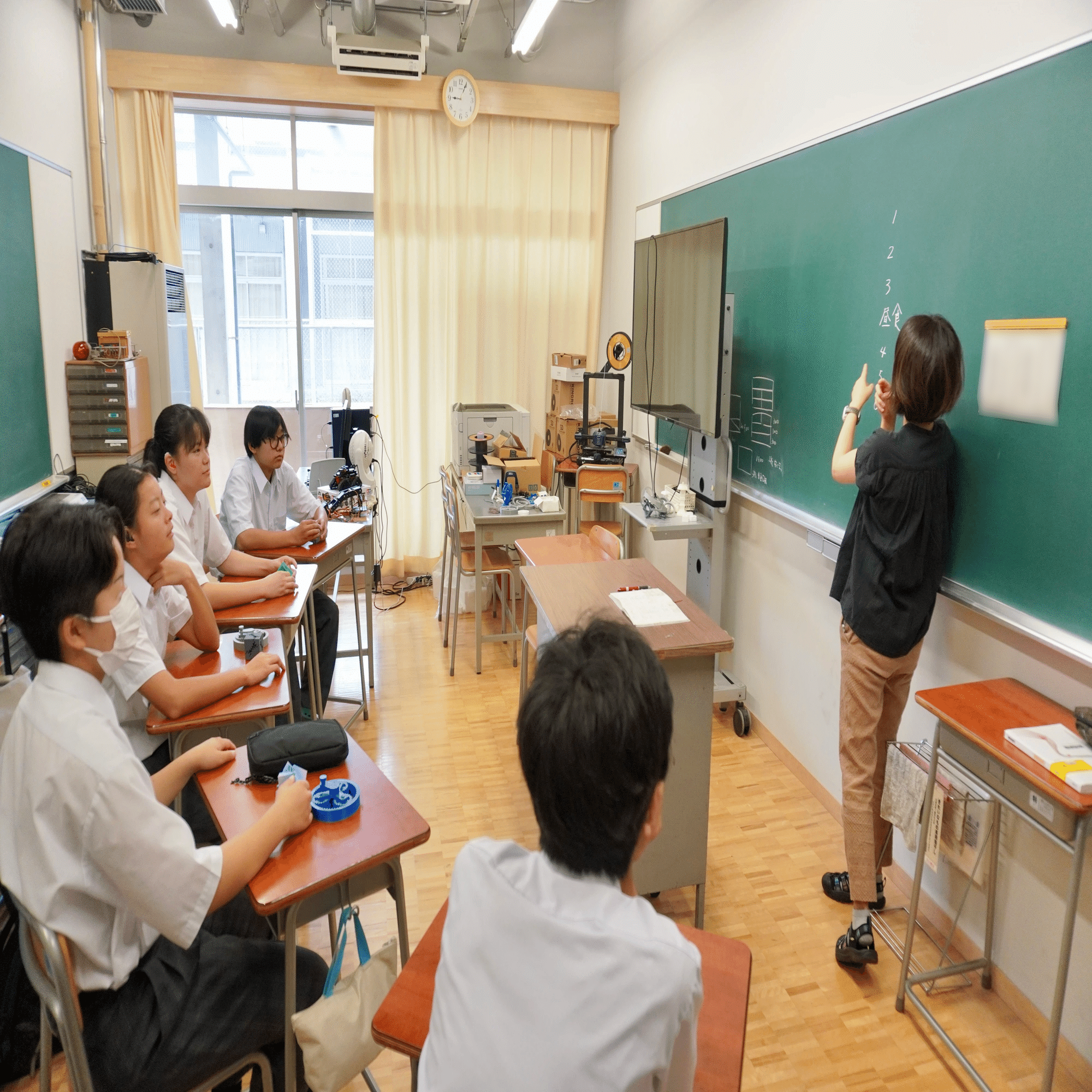 連携教育を体験しました｜愛知県立名古屋聾学校