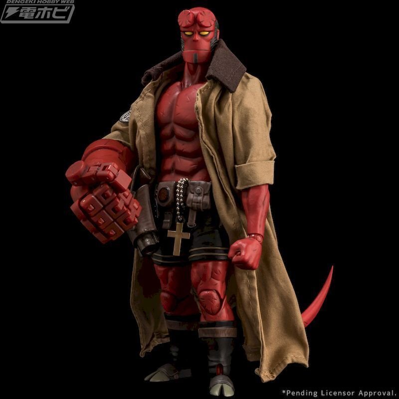 HELLBOY』より主人公「ヘルボーイ」と伝説のスーパーヒーロー「ロブスター・ジョンソン」がアクションフィギュア化！ヘルボーイのパッケージはコミックス1巻を模した30周年記念仕様!!｜電撃ホビーウェブ  note臨時出張所