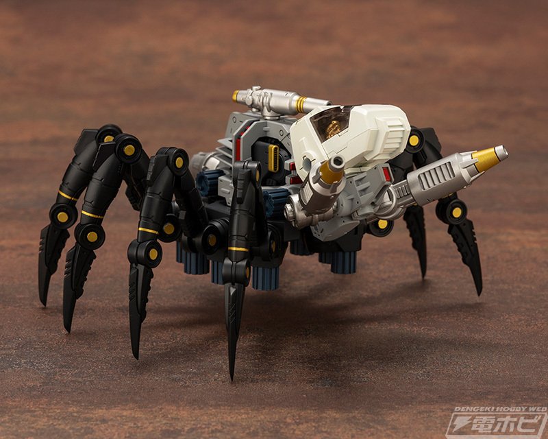 最古参の節足動物型ゾイド！クモ型ゾイド・グランチュラが新規