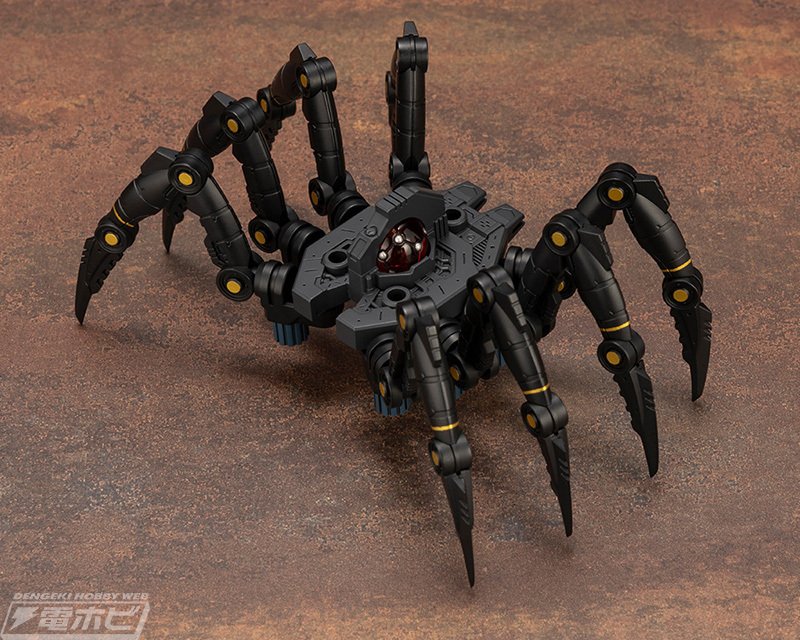 くも 最古参の節足動物型ゾイド！クモ型ゾイド・グランチュラが新規追加