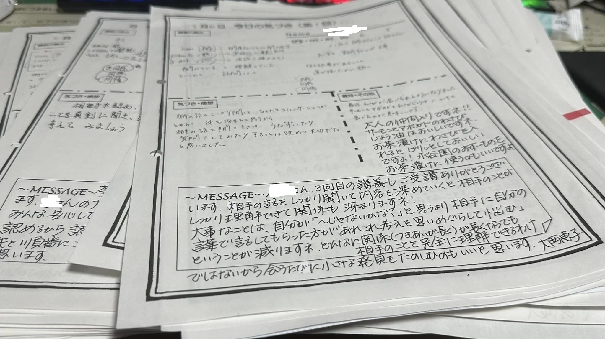 一人ひとりの思いが詰まった修了レポート｜大西恵子@機能改善士®️