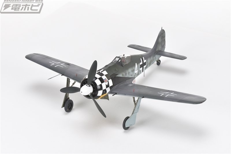 フォッケウルフ Fw 190 A-4」が造形村SWSより1/32スケールプラモデル化