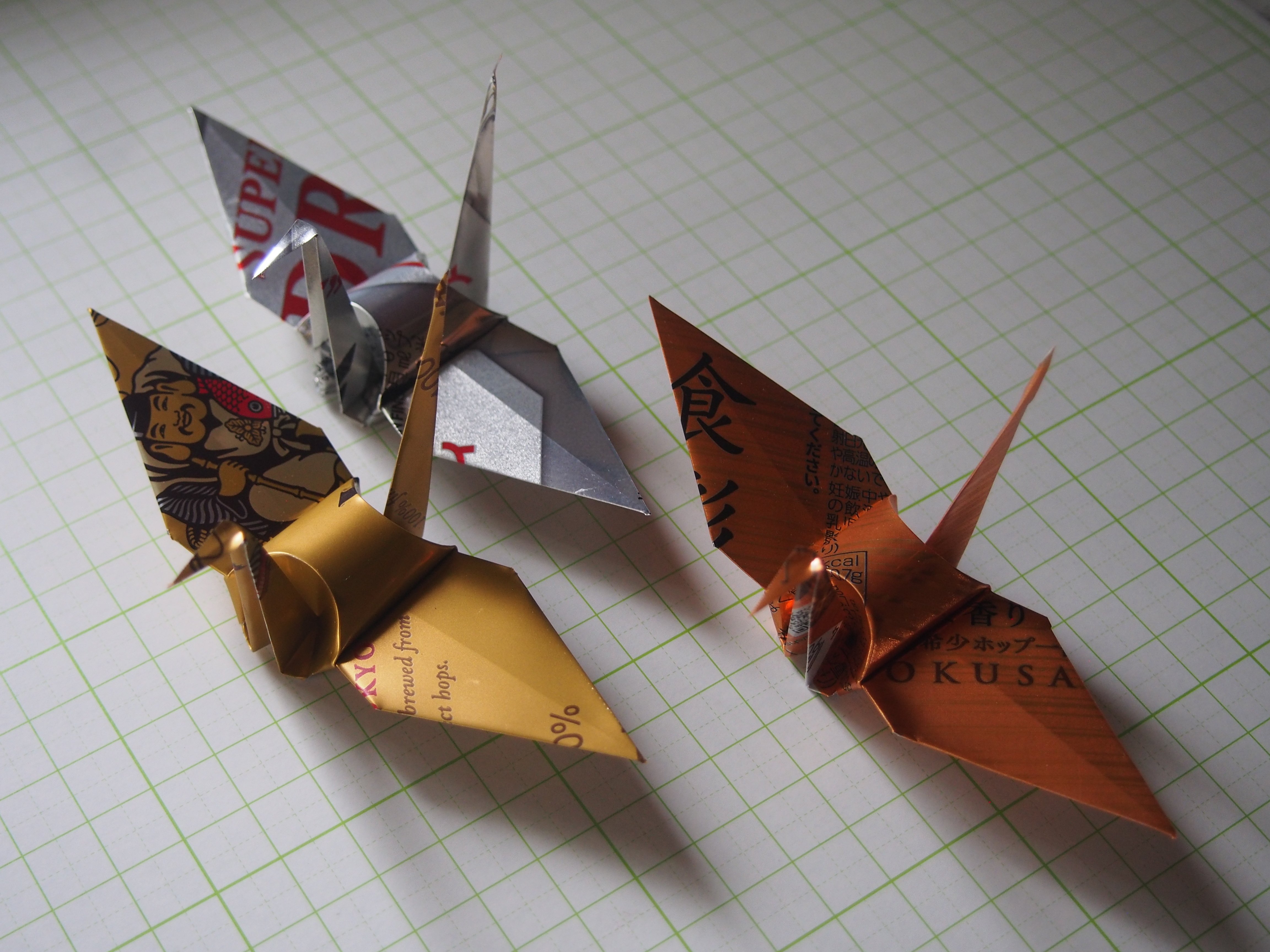 金属折り鶴｜The 錻力や！七代目