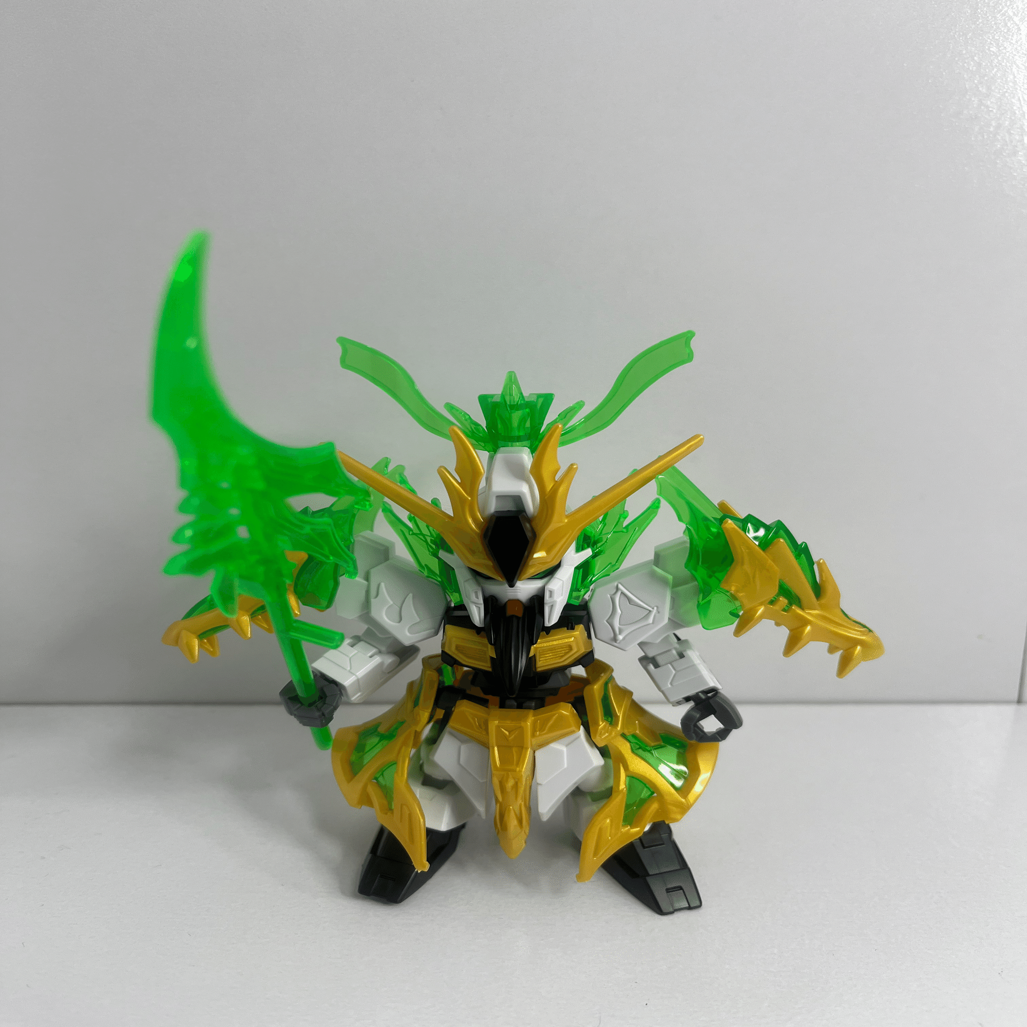 NO.2 SDガンダム 三国創傑伝 関羽雲長νガンダム 全塗装計画【完成編