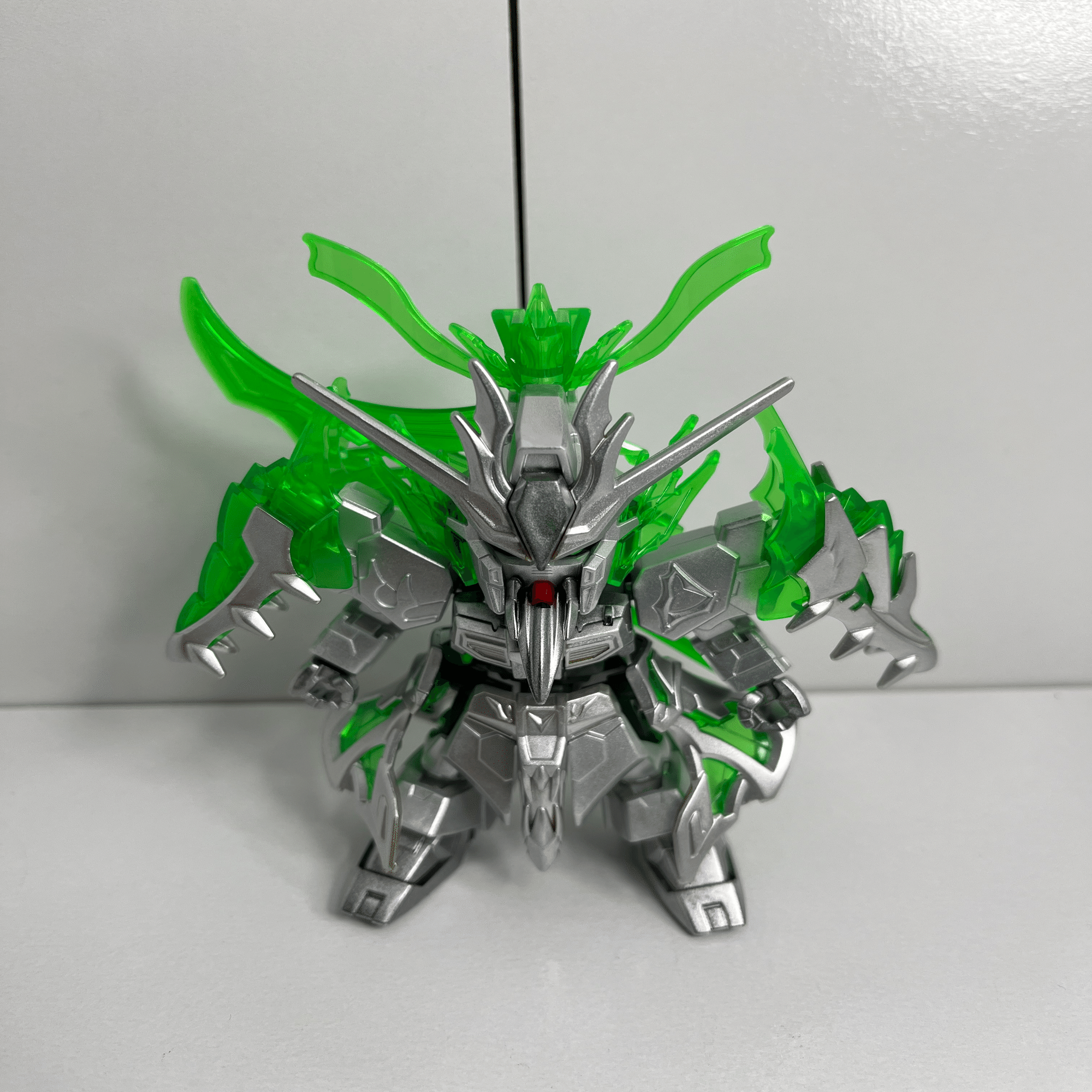 NO.2 SDガンダム 三国創傑伝 関羽雲長νガンダム 全塗装計画【完成編