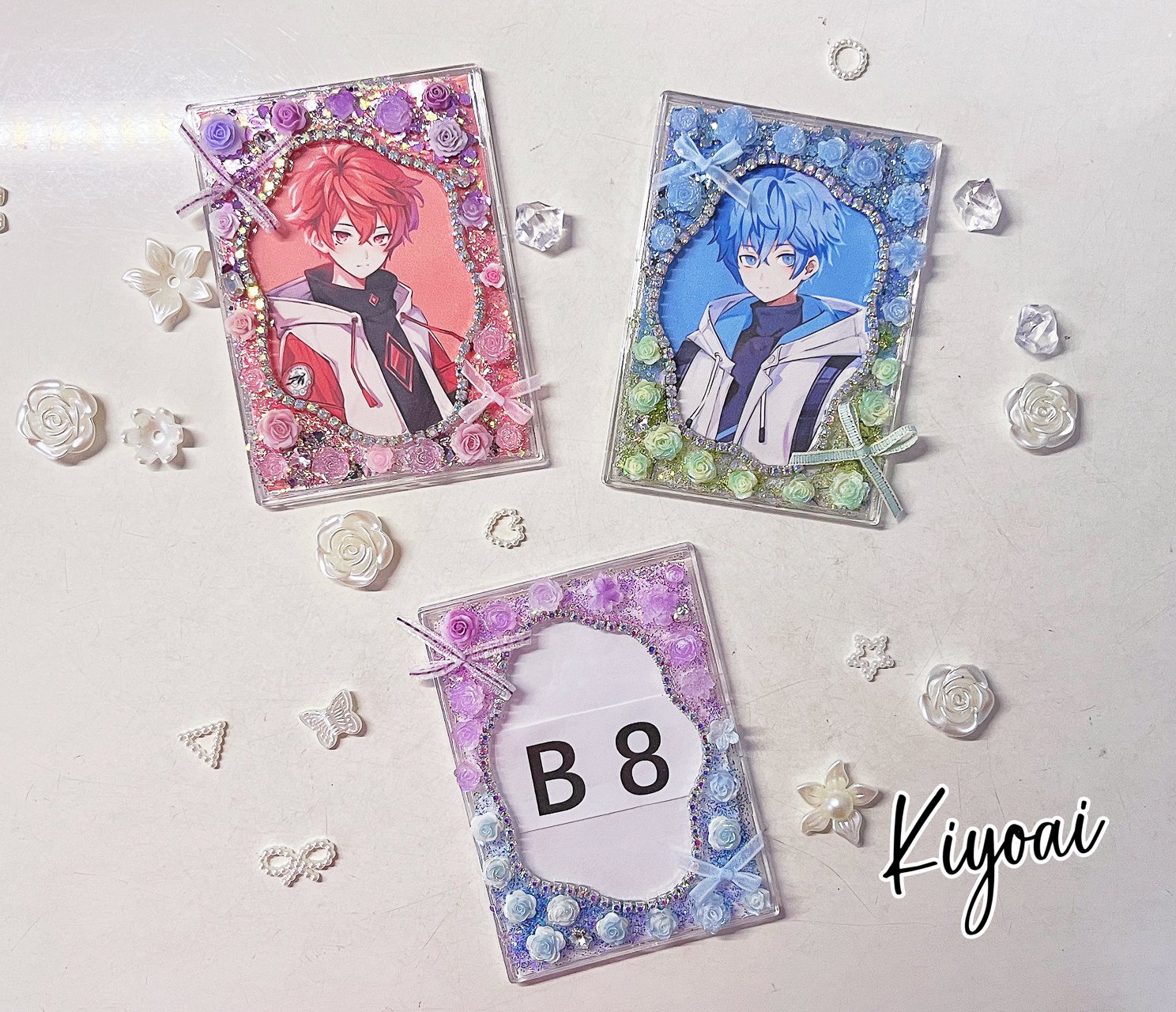 特集紹介 : アクリルカードケースデコ｜オリジナルの痛ロゼット通販 Kiyoai