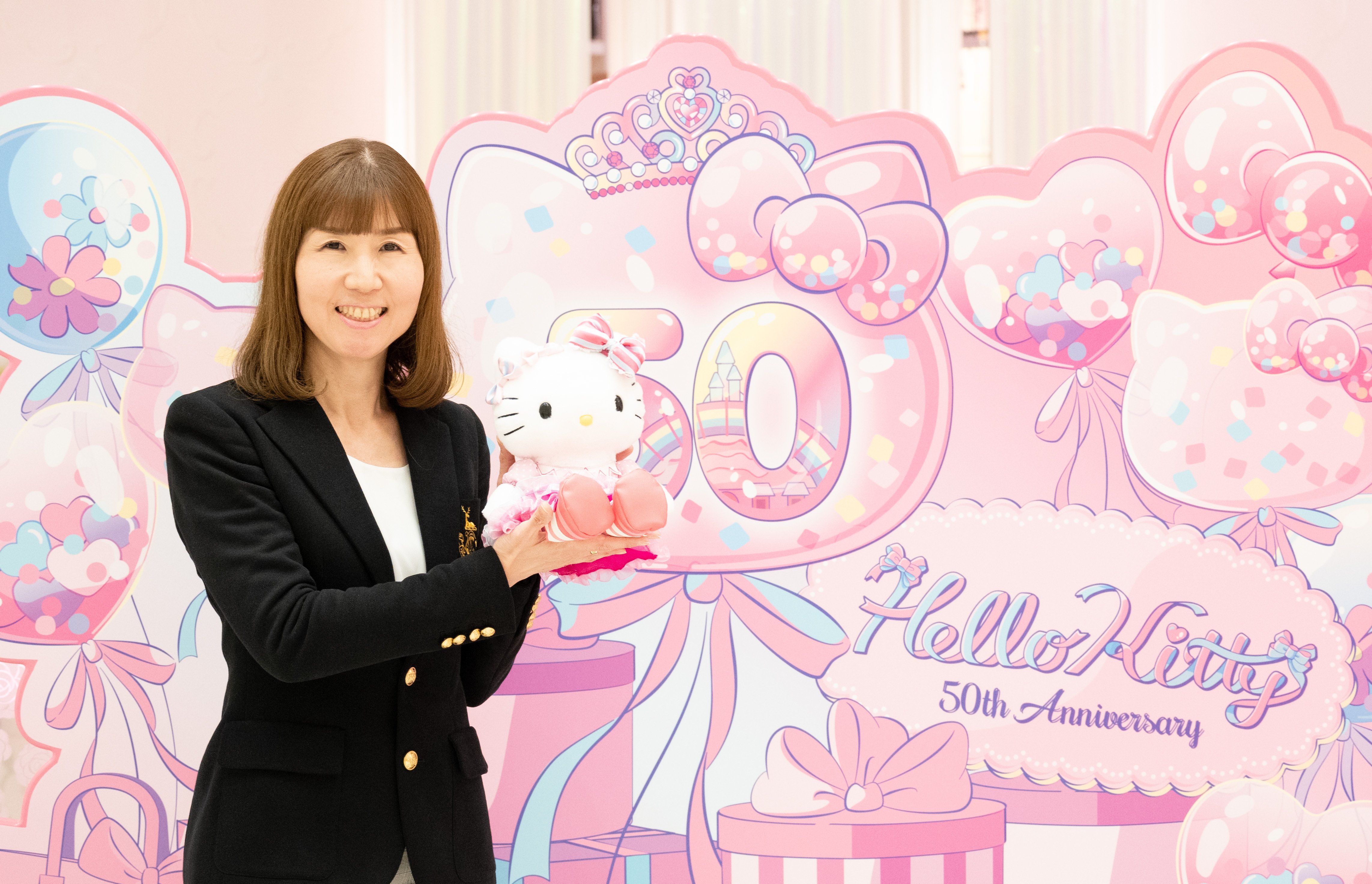 みんななかよく」のメッセージを届ける「Miracle Gift Parade