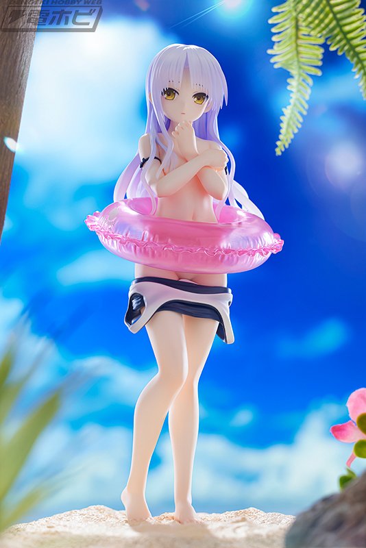 Angel Beats!』立華かなでが大胆な着こなしのスクール水着姿で
