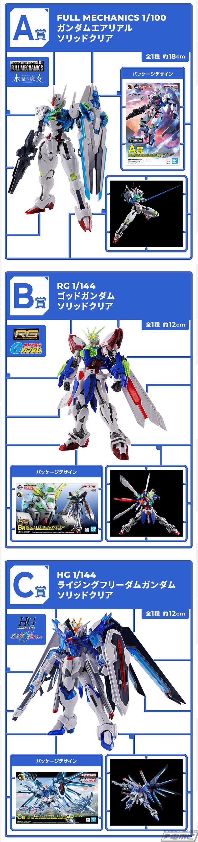 一番くじ 機動戦士ガンダム ガンプラ 2024」の全ラインナップ 一番くじ 機動戦士ガンダム ガンプラ 2024」の全ラインナップ