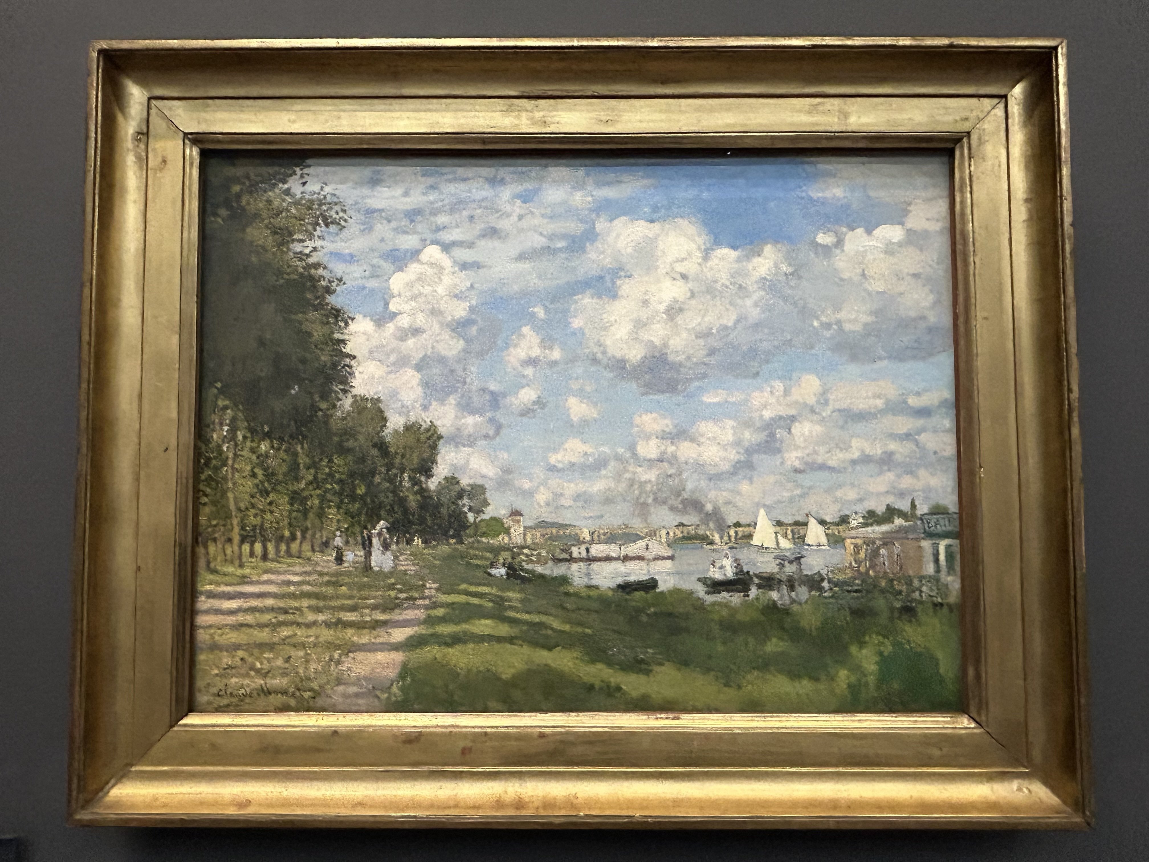 子供のためのオルセー美術館(128)晴れるといいんだけど。/セーヌ