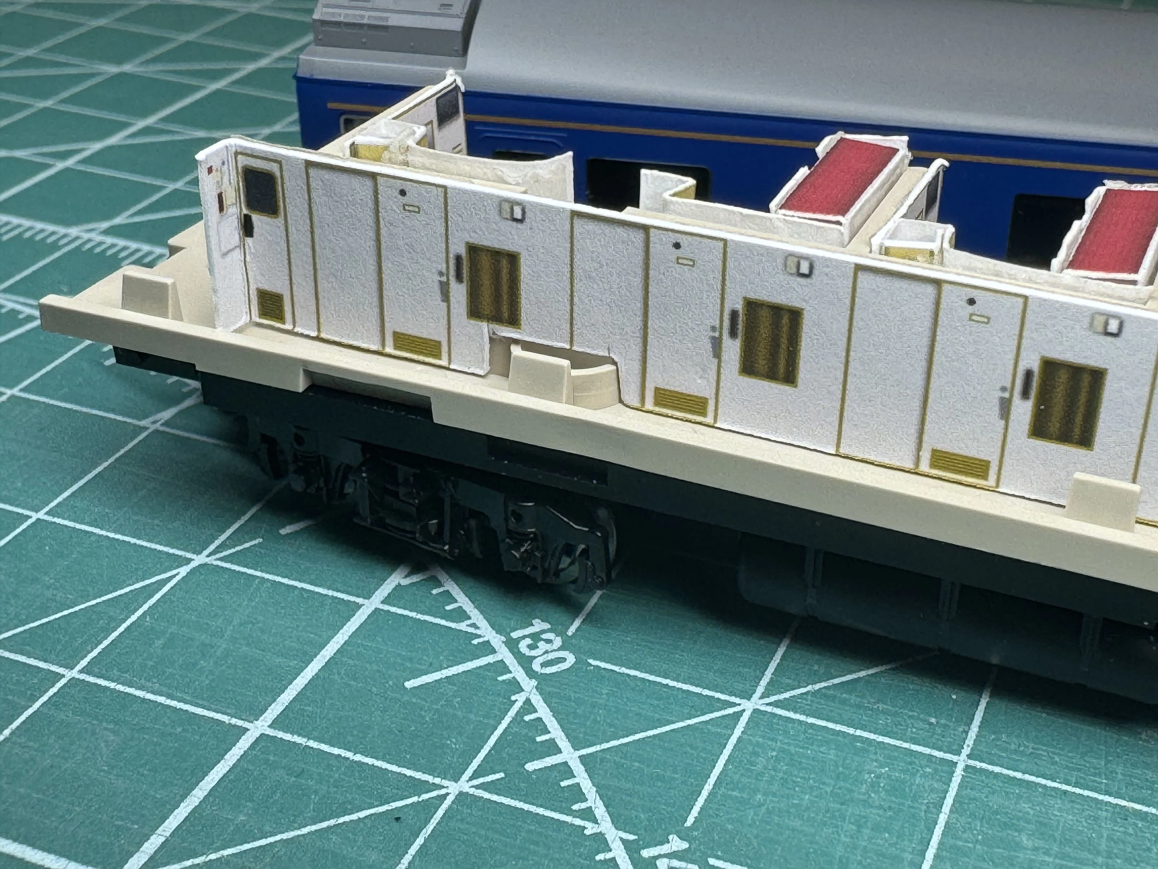 3003 北斗星 ツインデラックス「オロネ25-500（北）」内装クラフト