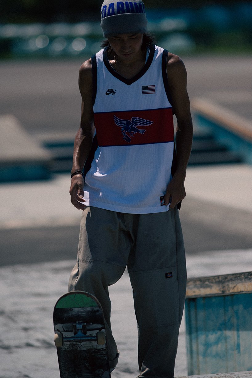 完売品】NIKE SB スケボー アメリカ代表 シャツ S NIKE SB Federation