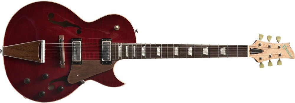 ☆珍しいダブルカッタウェイ LP? 新機能で魅力向上 永井流カッタウェイ付き薄型フルアコモデル「SA-FM/FM-R」徹底