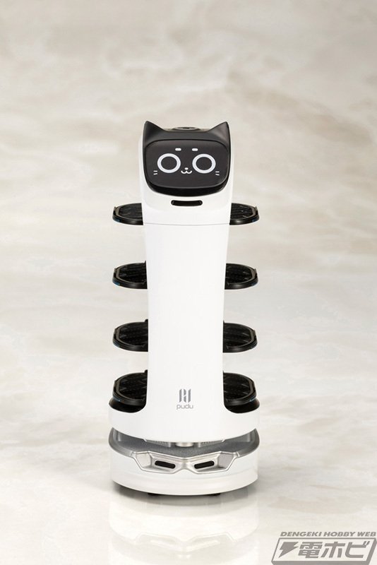 組み立てるだけで簡単にベラボットが完成！レストランなどでおなじみの