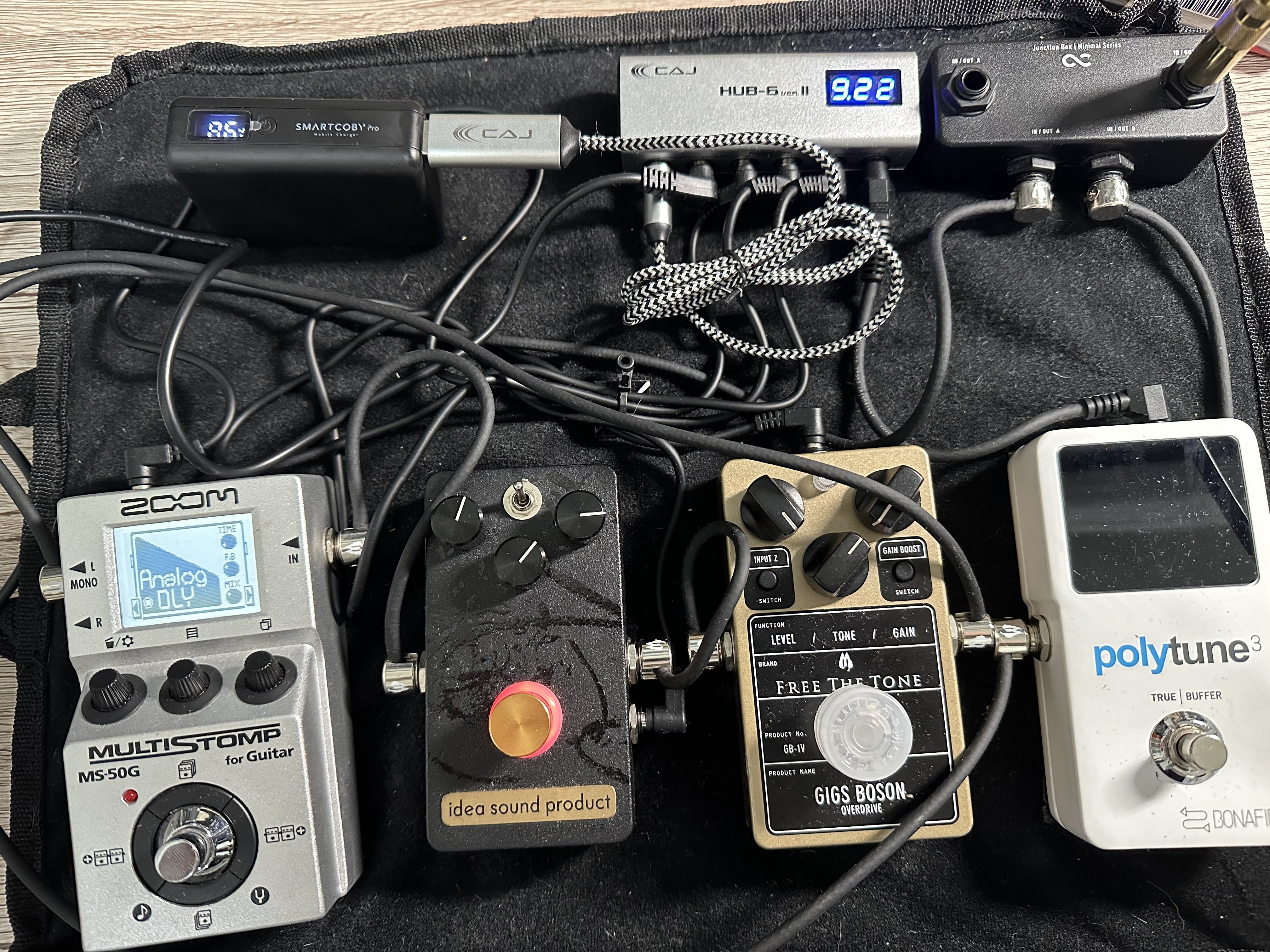 リアルライブ用エフェクターボード見直し｜OM from Shallow Grass