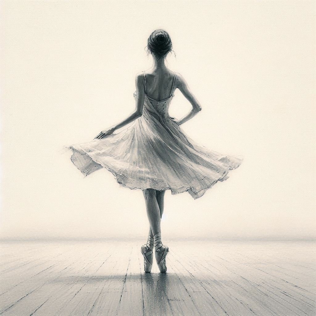 黙示録: キャンバスの詩: ミニマルなバレリーナ｜Books Channel