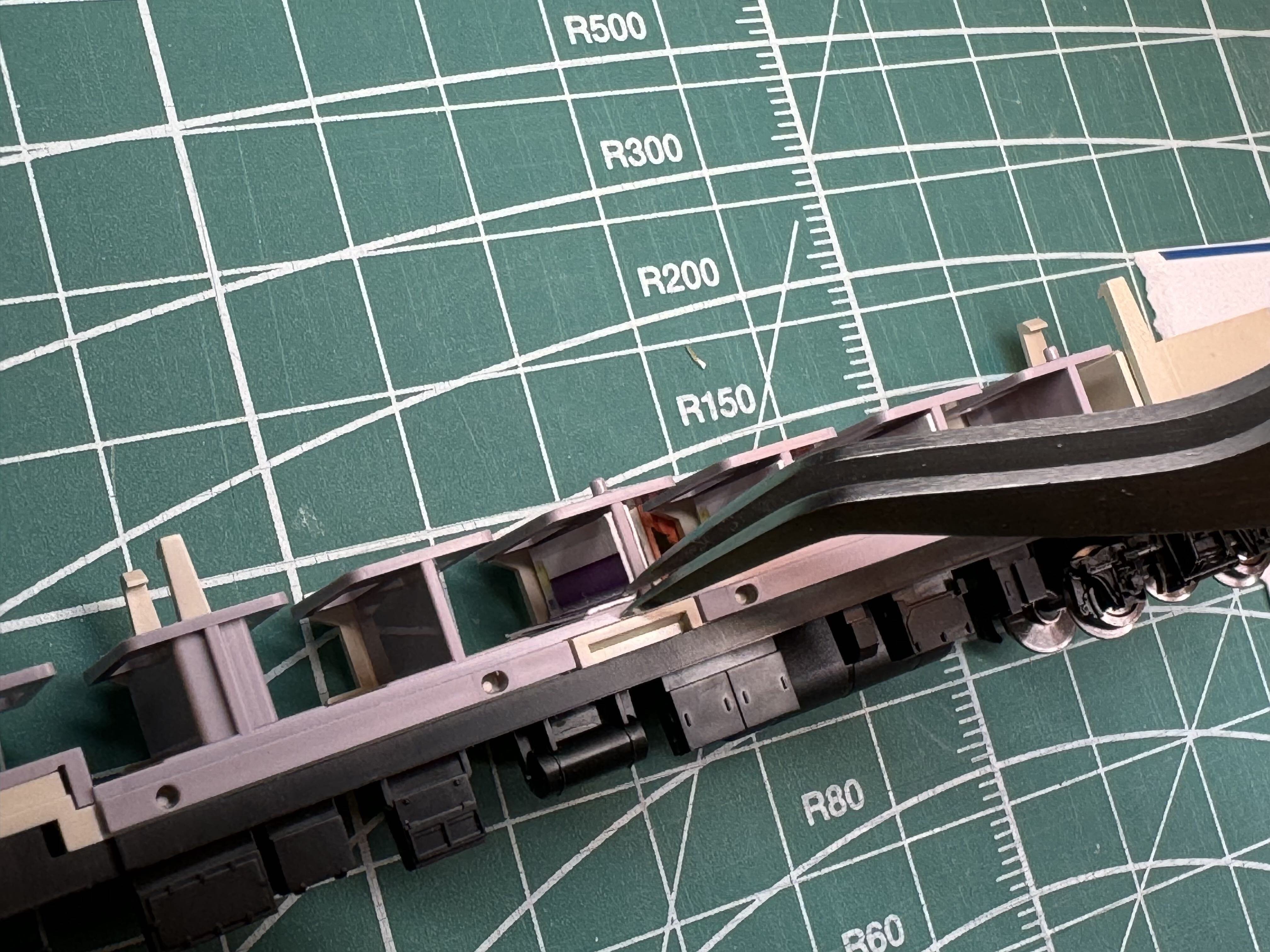 3024 北斗星 Bコンパートメント「オハネフ25-0」内装クラフトシート