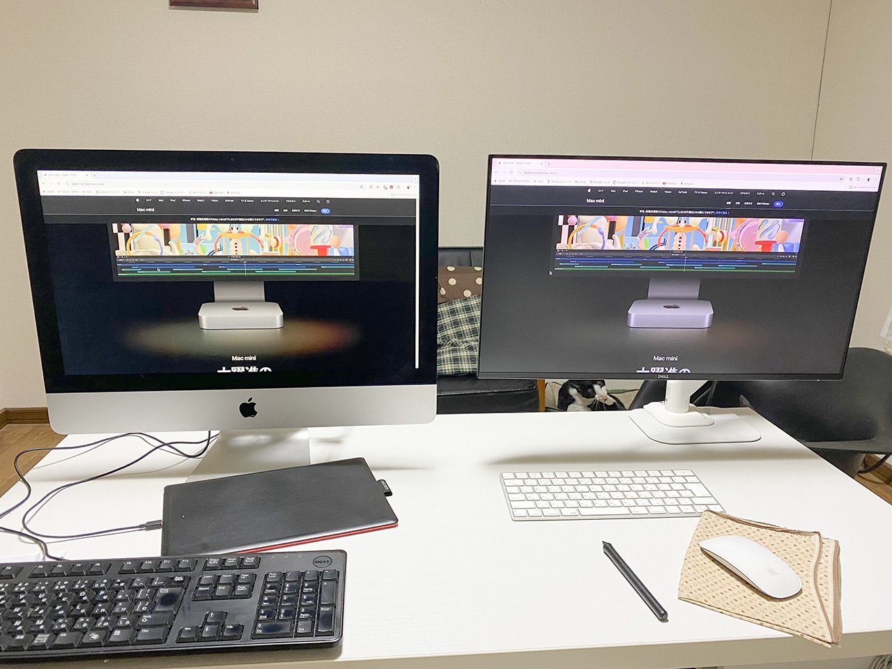 iMacとDellのモニター気になる4つの違い【Mac mini導入記】｜のりこ