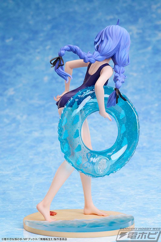無職転生II』ロキシーが紺色水着姿でフィギュア化！驚きと恥じらいの