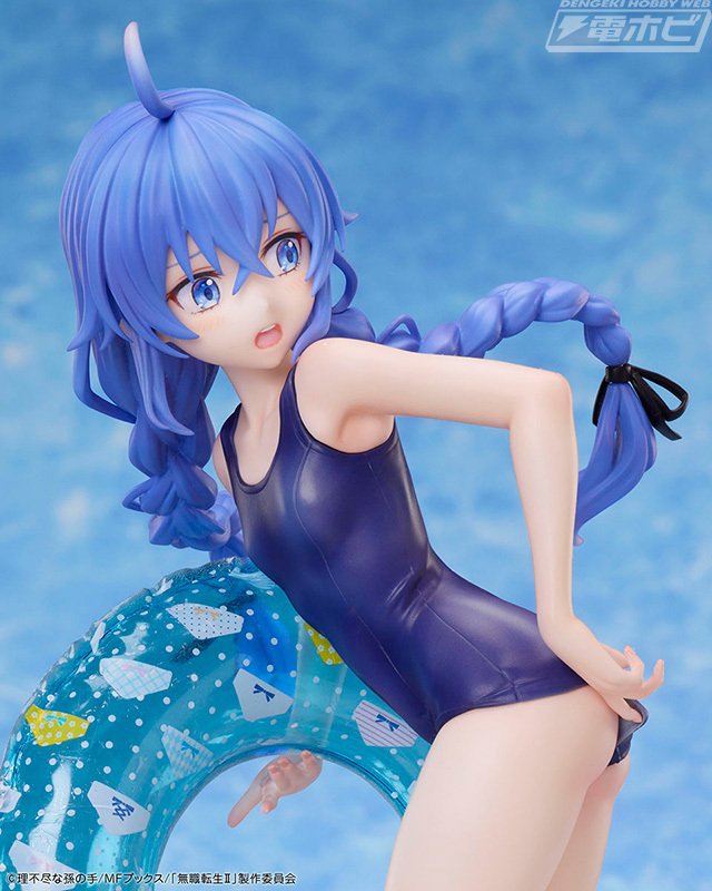 美品✨ロキシー水着　試着のみ 無職転生II』ロキシーが紺色水着姿でフィギュア化！驚きと