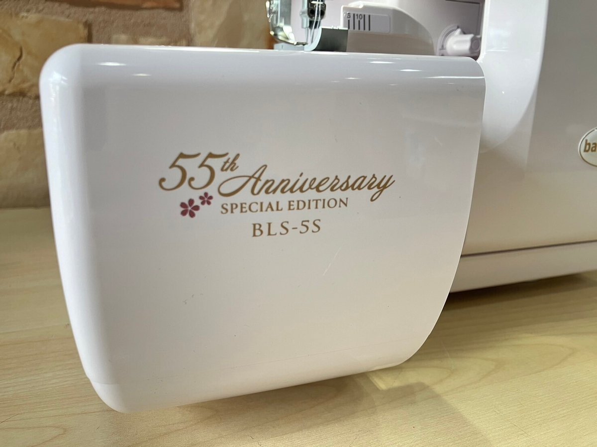 〇【ミシン紹介】今話題のベビーロックの限定記念モデル Sakura「BLS  