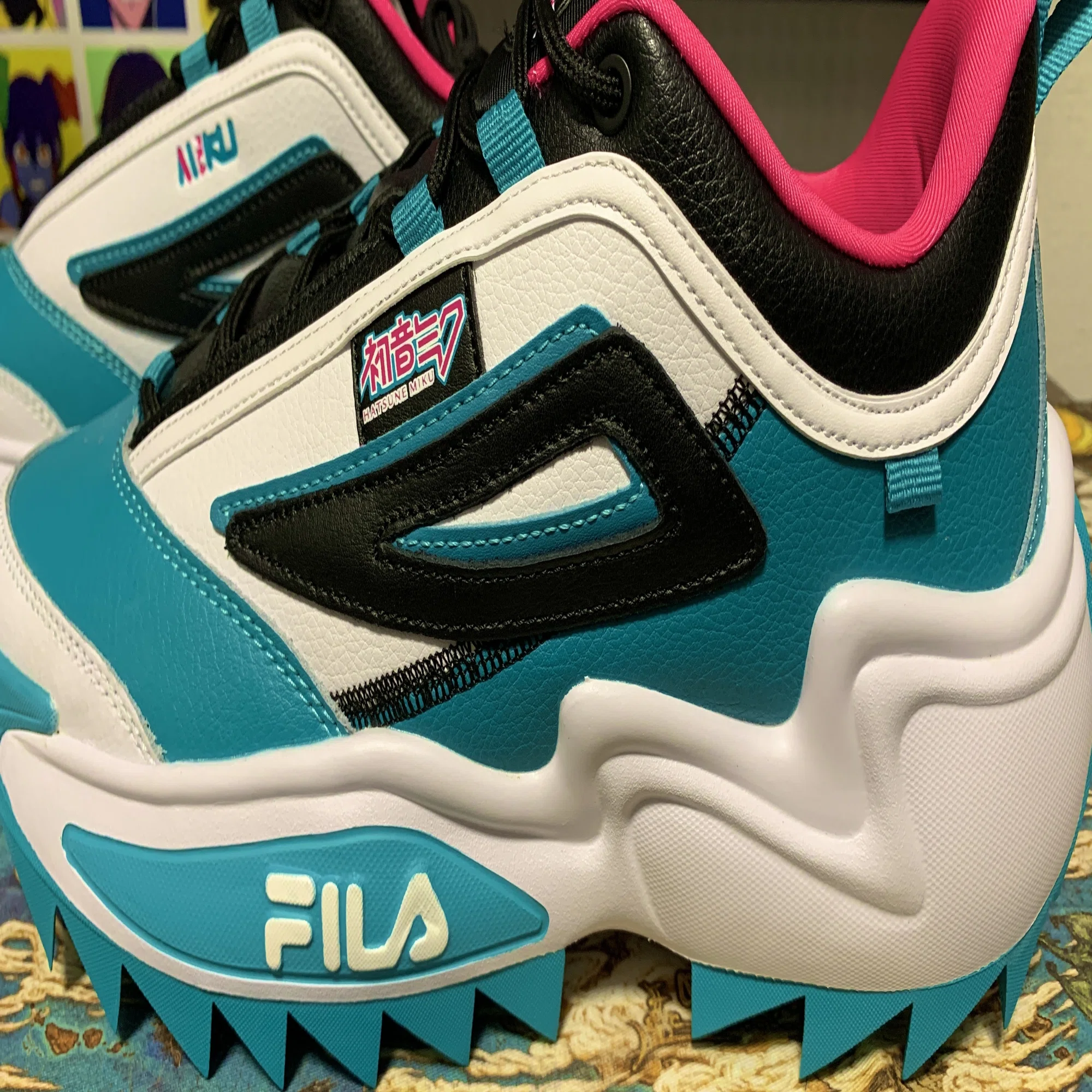 FILA×初音ミク限定スニーカー届いたレビュー ｜むらかみ