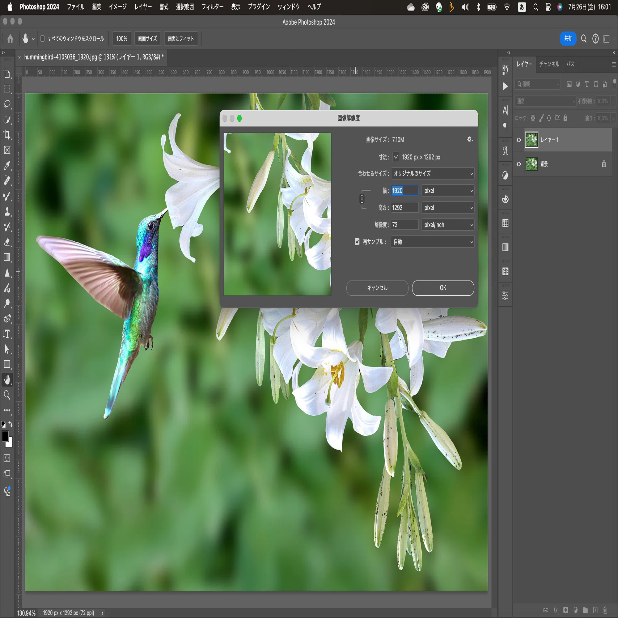 Photoshop Tutorial No.192 画像のアップスケールについて｜mitchy