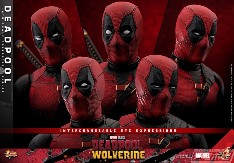 ホットトイズ ベビープール ドッグプール ヘッドプールセット ホットトイズから、映画『デッドプール＆ウルヴァリン』のデッド