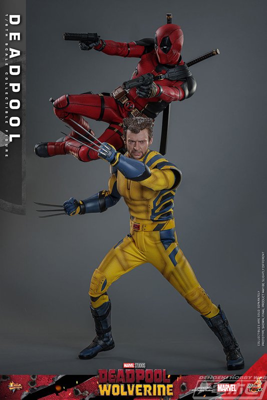 ホットトイズ　ドックプール、ベビープール、ヘッドプール ホットトイズから、映画『デッドプール＆ウルヴァリン』のデッド