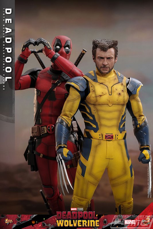 ホットトイズ　デッドプール　通常版台座 ムービー・マスターピース】『デッドプール＆ウルヴァリン』1/6