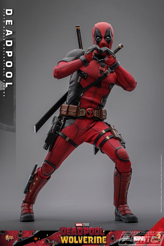 ホットトイズ　デッドプール　通常版台座 ムービー・マスターピース】『デッドプール＆ウルヴァリン』1/6
