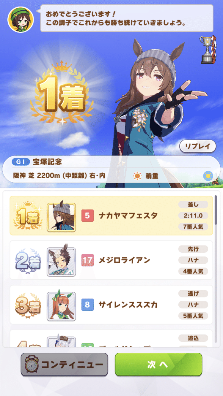 ナカヤマフェスタ 担当称号アクリルバッジ ウマ娘 - メルカリ