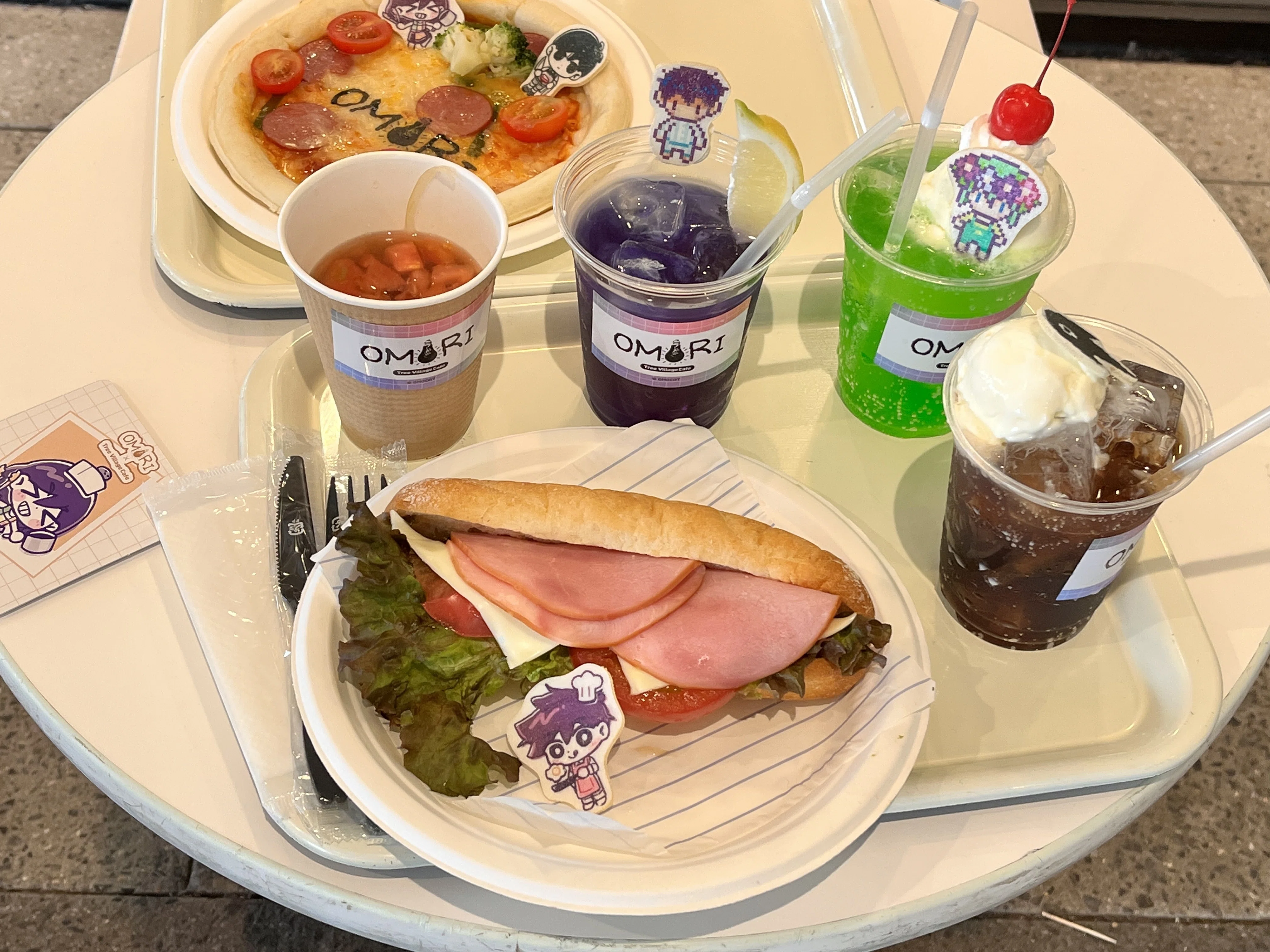 OMORIカフェへようこそ。あなたはずっとずっと、ここに通い詰めてる。｜鉈