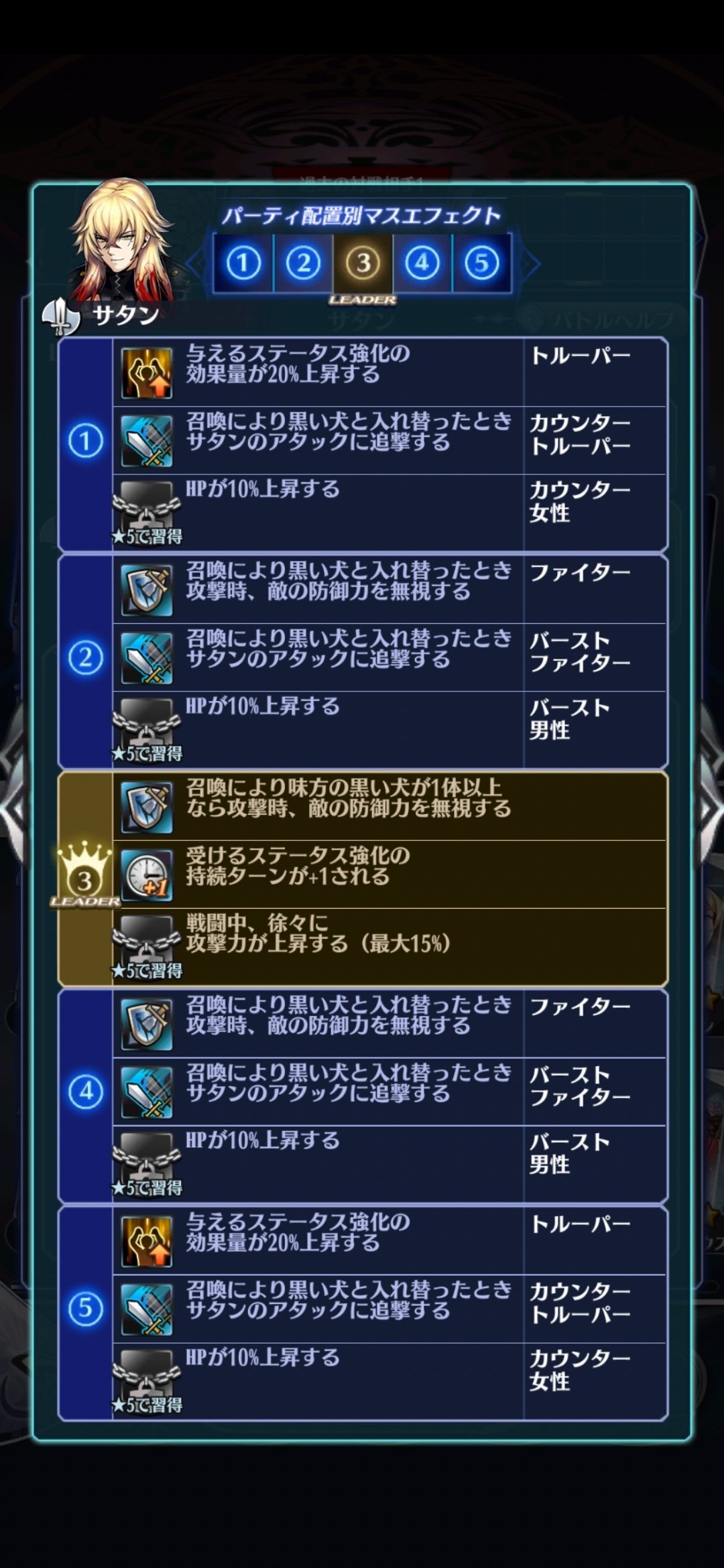 メギドPVP】大罪同盟最強決定戦・事前考察memo&備忘録【ベルフェゴール