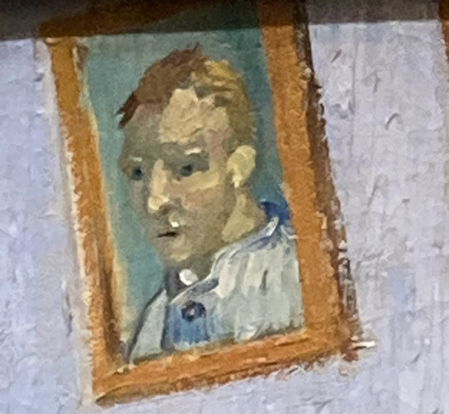 子供のためのオルセー美術館(129)緑の雨戸からもれる光/ゴッホ・夏休み