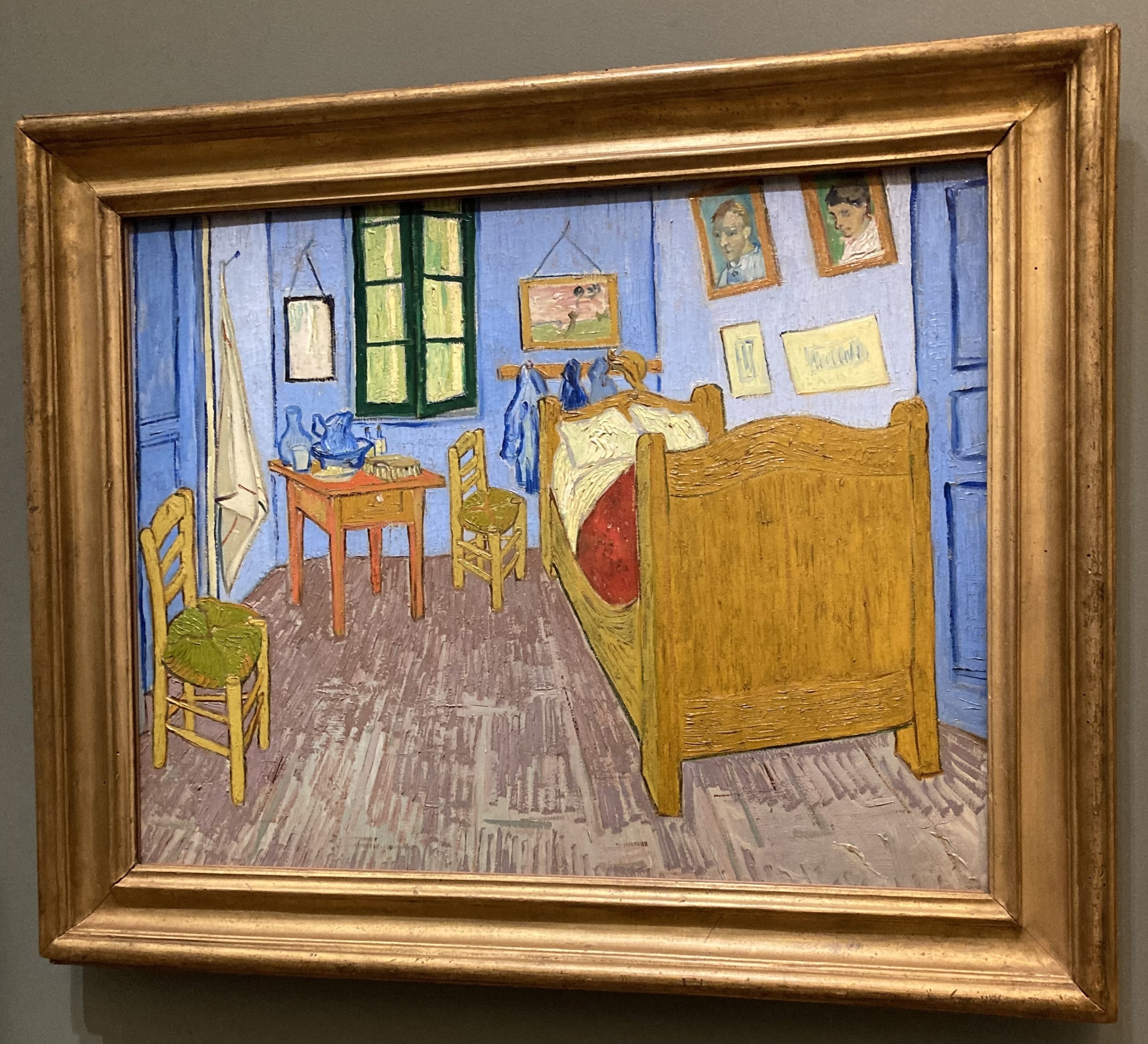 【希少品】▪オルフェーヴル☆三冠パネル 子供のためのオルセー美術館(129)緑の雨戸からもれる光/ゴッホ・夏休み