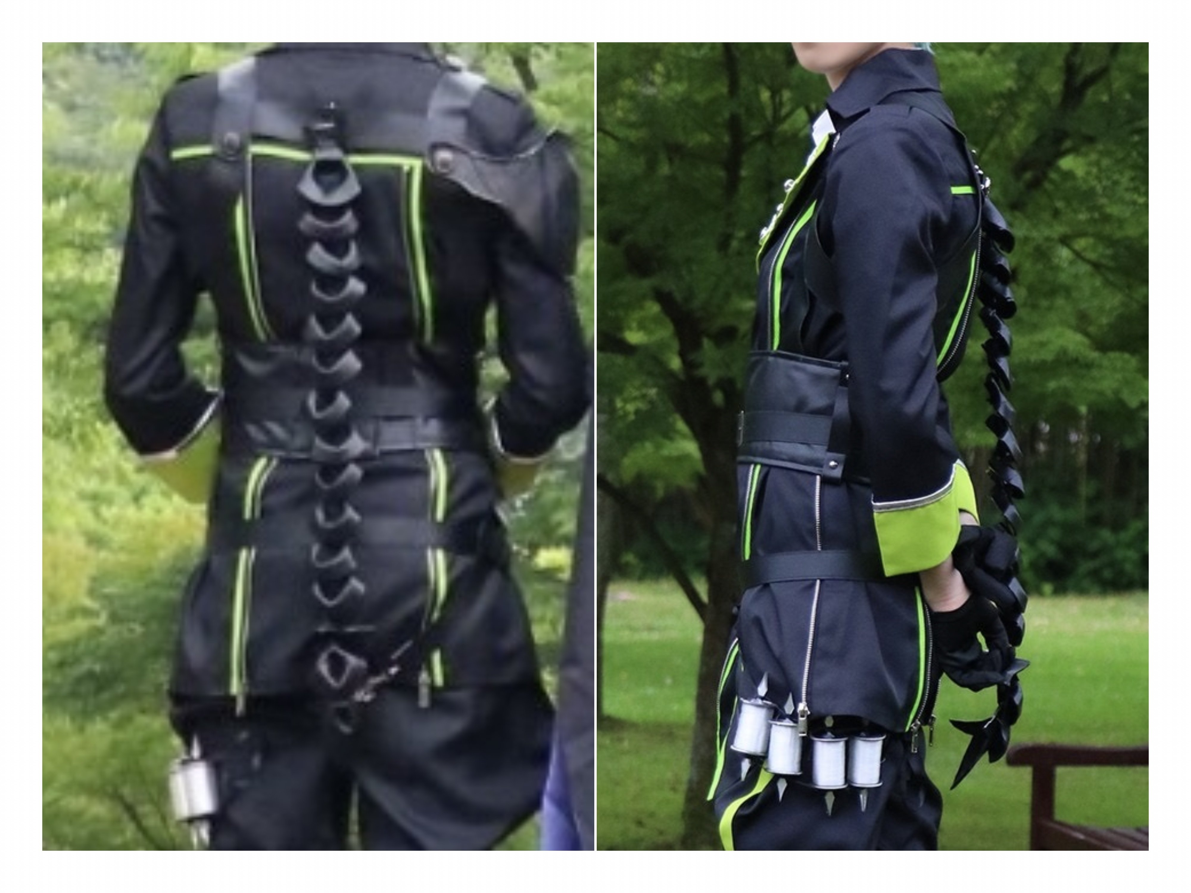 コス小物つくり / ツイステ / ディアソムニア寮服の背骨｜なご