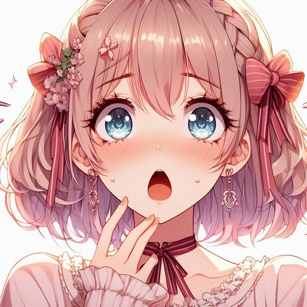 AIイラスト 衝撃を受けた時の顔｜笑わせるセールスマン