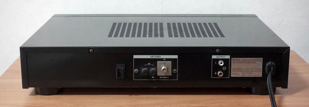動作品 SONY ソニー ST-S333ESXII FM/AMチューナー 捨てなくてよかった SONYのFMチューナーST-S333ESXIIが復活