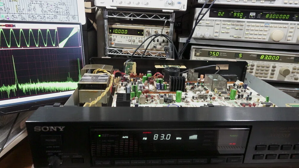 SONY ST-S333ESXII 修理調整記録14｜BLUESS Laboratory