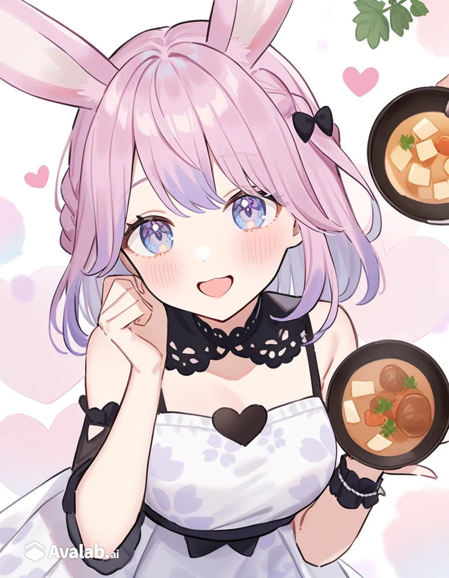 【７月１９日】中華スープ「うまい、うまい！！」簡単に作れる「ごちそう中華スープ」メインディッシュにもなり得る【スープレシピ】【創作大賞感想】脱サラ料理家ふらおさんの毎日レシピをAvalabAIでイラストにしてみたKoroちゃん🐰💓🍴☕レシピ総まとめ🎨兎耳コロちゃんの料理の旅へ#創作大賞2024 <a target=