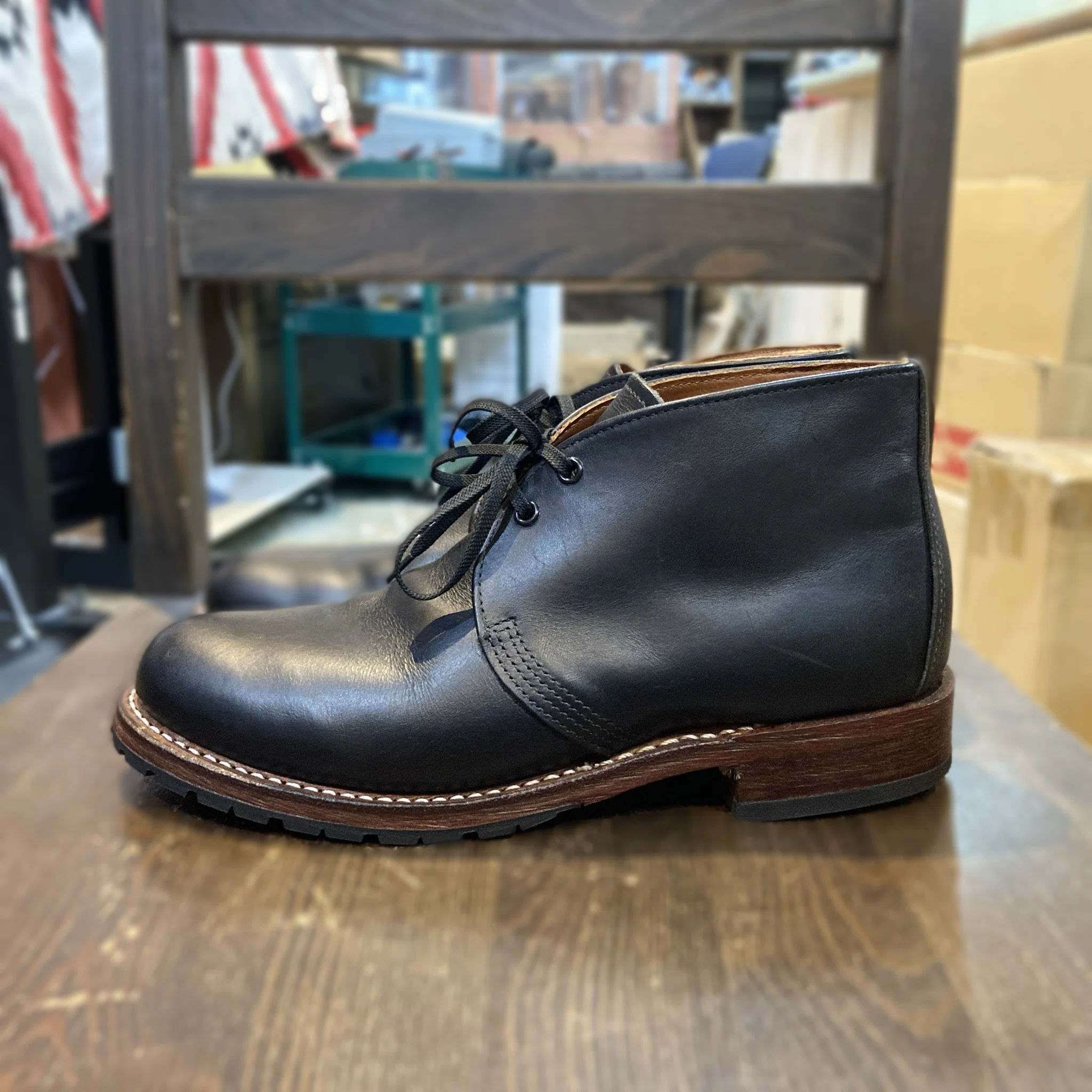 ハーフソール交換】Red Wing#9024 BECKMAN Chukka Bootsのハーフソール