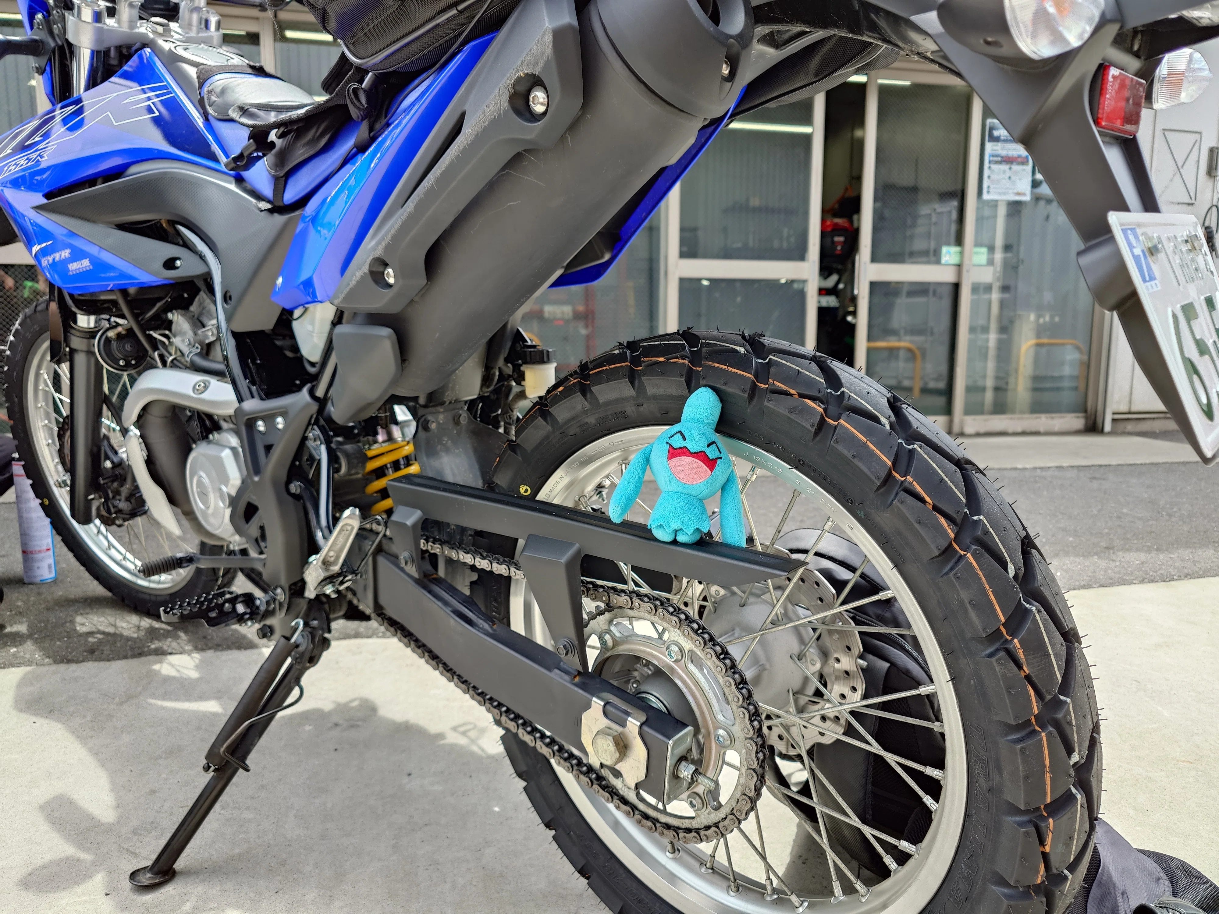 ヤマハ WR155R 2022年式 35000km 自賠責R9年9月 ローダウン 【カスタム