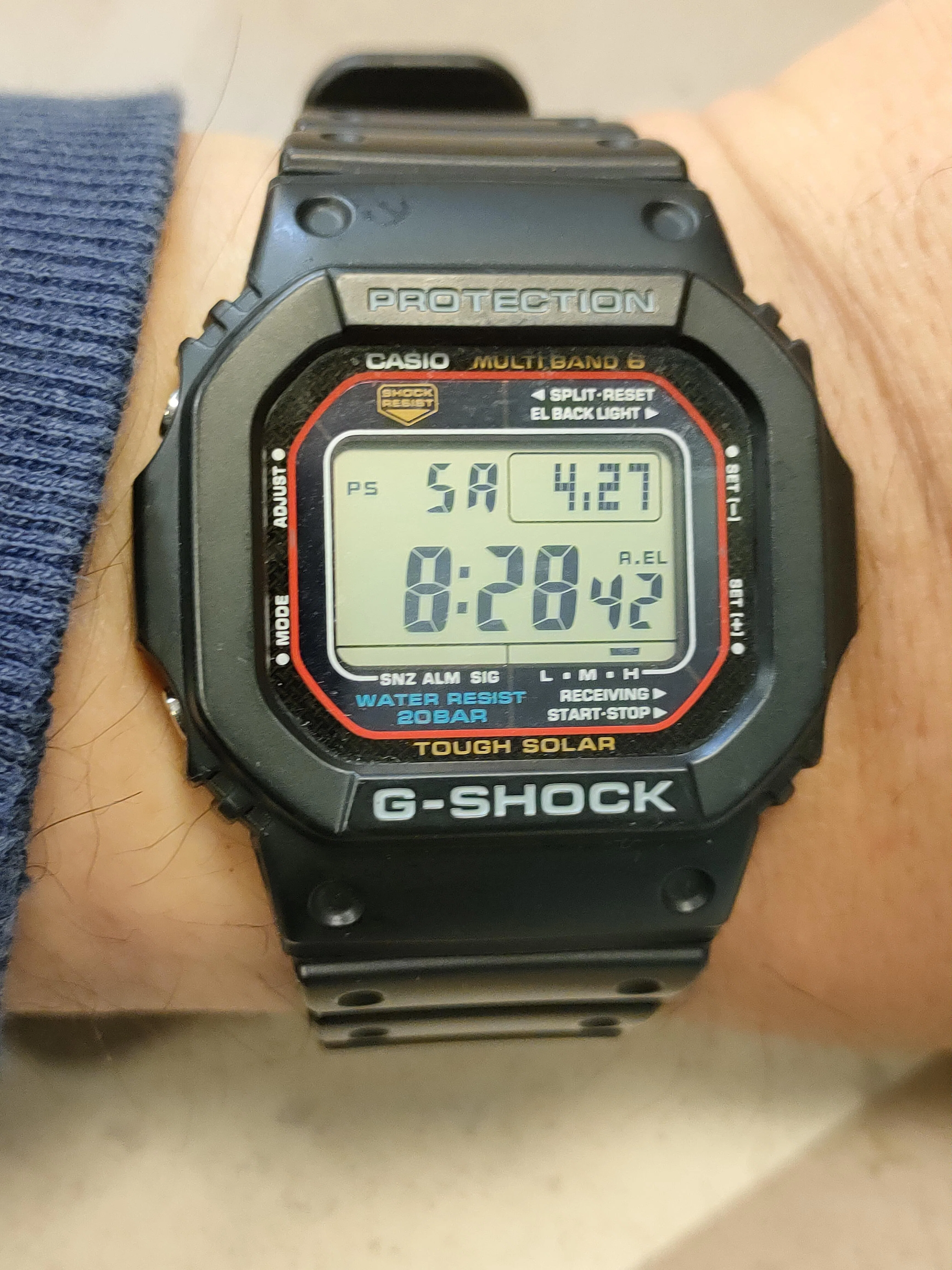 岡田准一 G-SHOCK SP V6 中古G-SHOCK 映画 撮影の時にする腕時計 