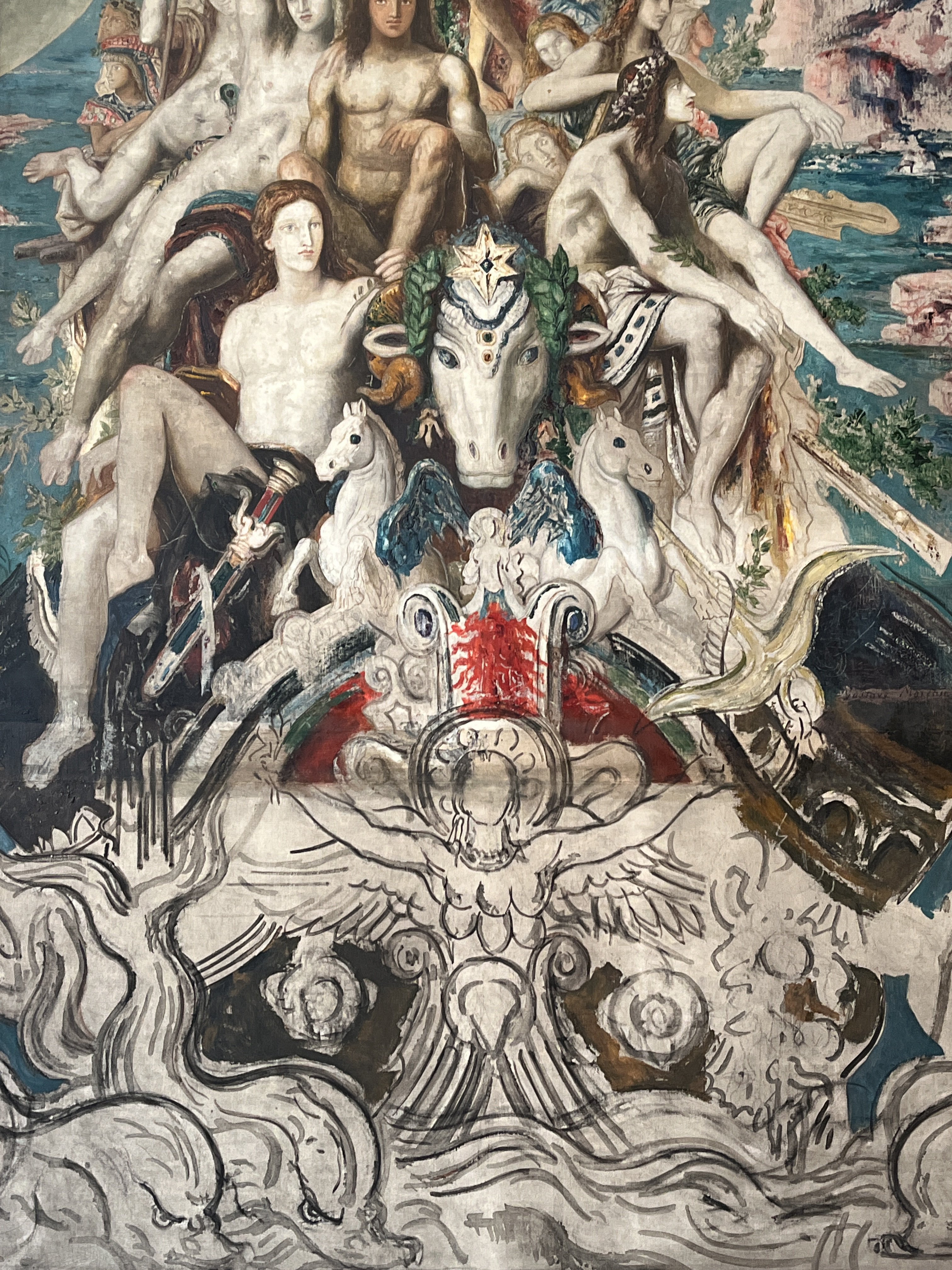 フランスClaude Gaveau絵画。No.入りサイン入りです。 なつかしく フランスClaude Gaveau絵画。No.入りサイン入りです。 なつかしく