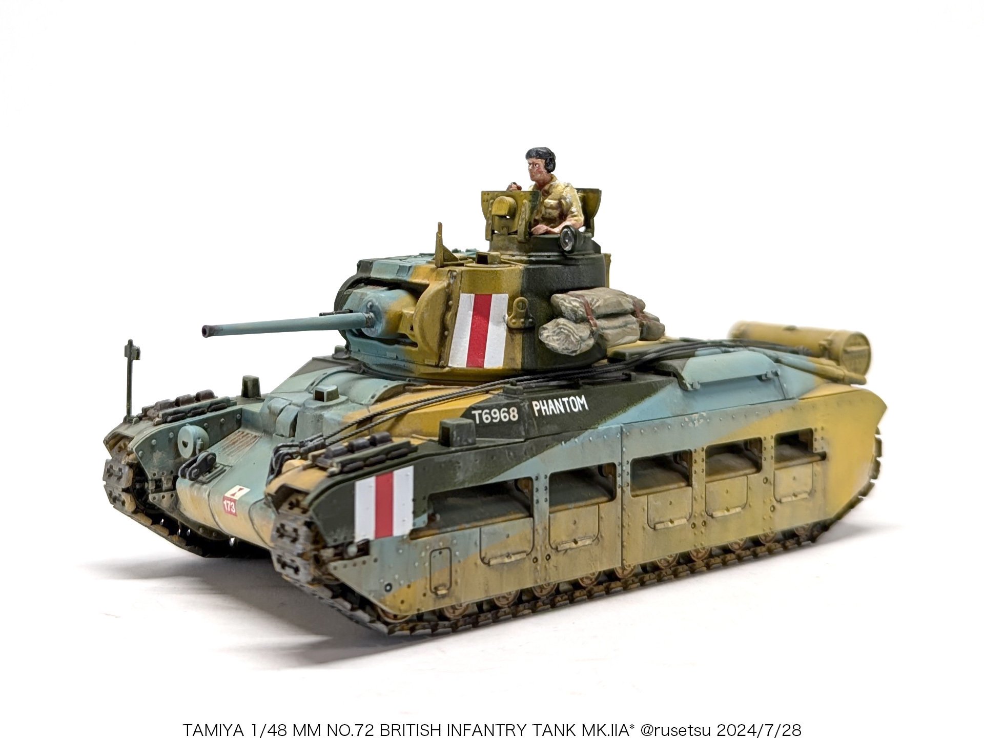1/48 イギリス歩兵戦車マチルダMk.III/IV｜るせつ