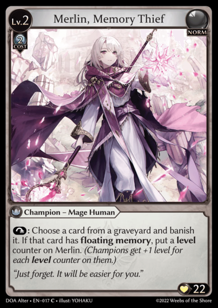 Starting Out: Grand Archive TCG Vol. 23 - Merlinについて|るい Starting Out: Grand Archive TCG Vol. 23 - Merlinについて|るい
