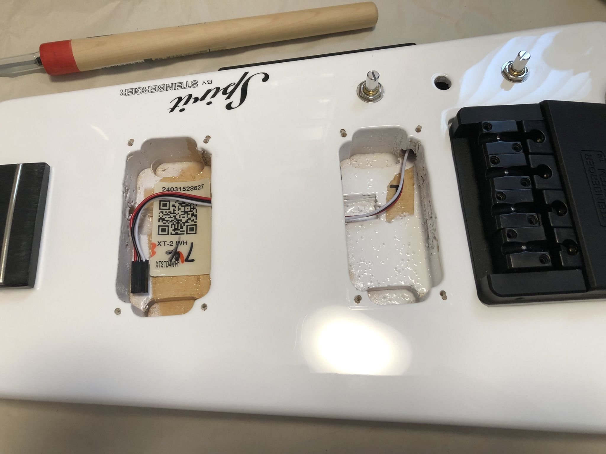 Spirit by STEINBERGER XT-2 4弦ベースを改造した記録～完結編～｜aki426